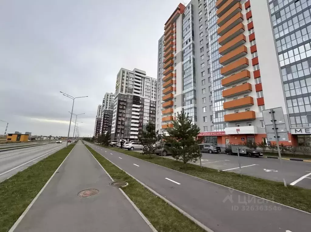 3-к кв. Тюменская область, Тюмень ул. Константина Посьета, 16 (69.0 м) - Фото 1