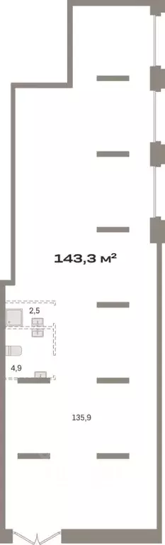 Помещение свободного назначения в Москва Тагильская ул., 6/1 (143 м) - Фото 0