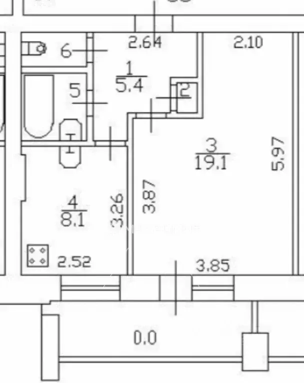 1-к кв. Санкт-Петербург, Санкт-Петербург, Петергоф Зверинская ул., 11 ... - Фото 2