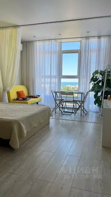 Студия Краснодарский край, Анапа ул. Толстого, 130к1 (30.0 м) - Фото 1