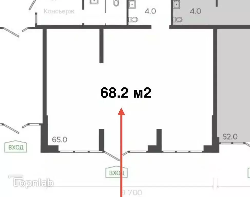 Торговая площадь в Краснодарский край, Краснодар Колхозная ул., 5/2к4 ... - Фото 1