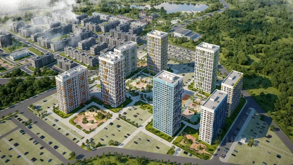 1-к кв. Тульская область, Тула Выше жилой комплекс (27.41 м) - Фото 1