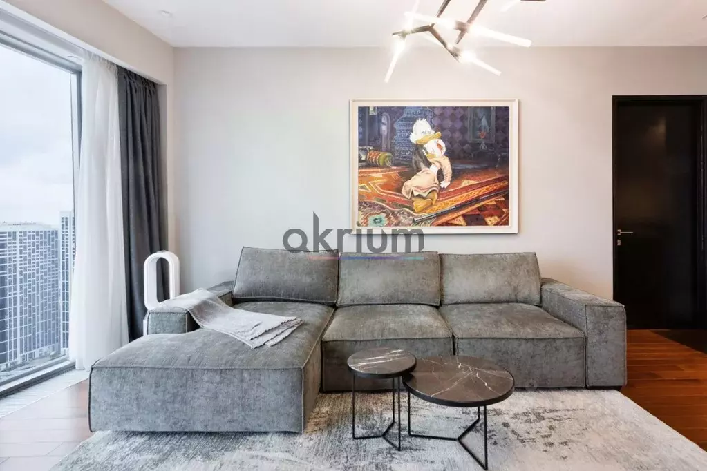 2-к кв. Москва 1-й Красногвардейский проезд, 21с2 (90.0 м) - Фото 2
