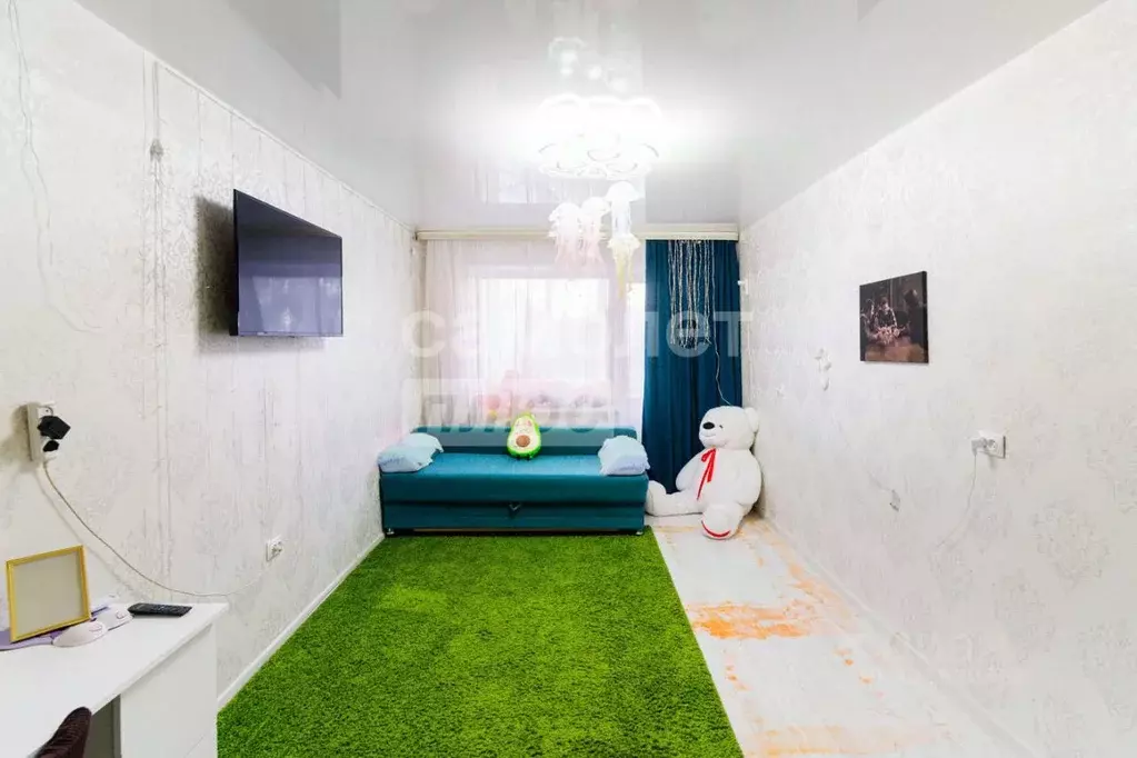 1-к кв. Омская область, Омск Заозерная ул., 2 (31.3 м) - Фото 1