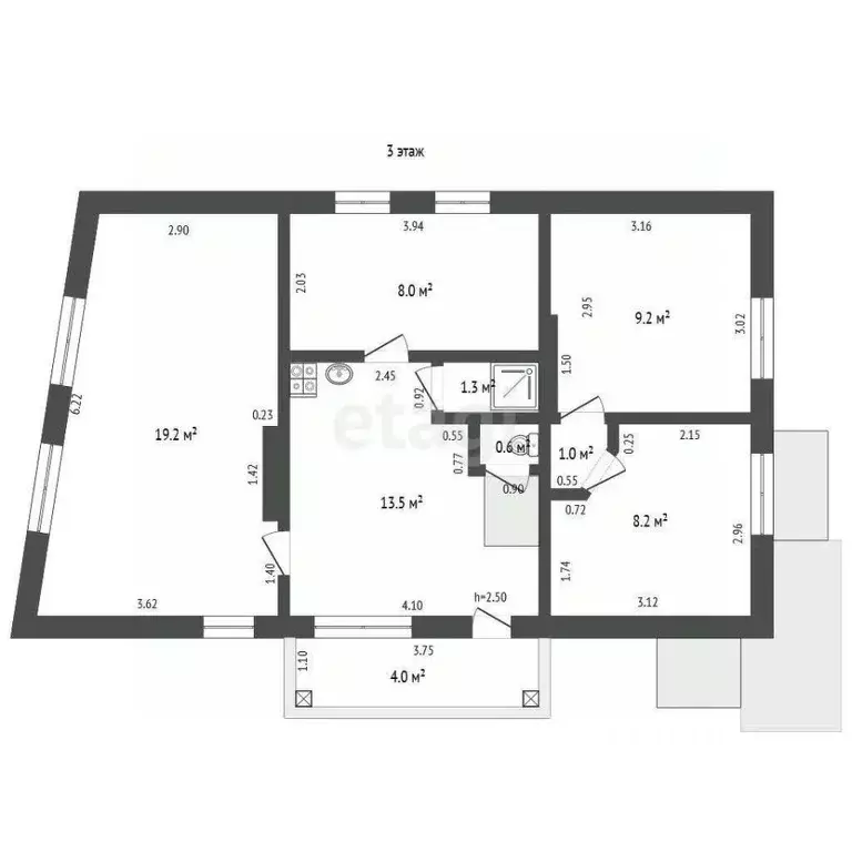 Дом в Ростовская область, Ростов-на-Дону пер. Маяковского (171 м) - Фото 1