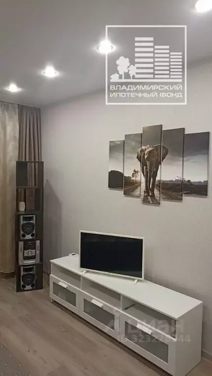 1-к кв. Владимирская область, Владимир ул. Всесвятская, 10 (39.3 м) - Фото 1