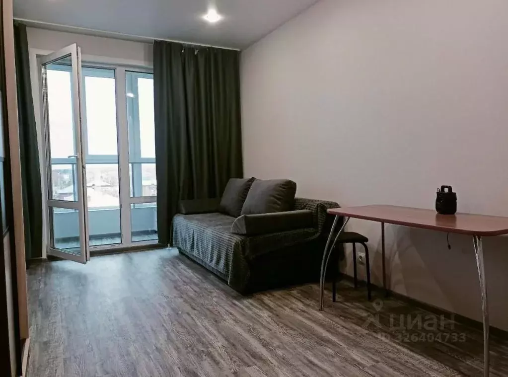 Студия Новосибирская область, Обь Геодезическая ул., 6Вк2 (28.2 м) - Фото 1