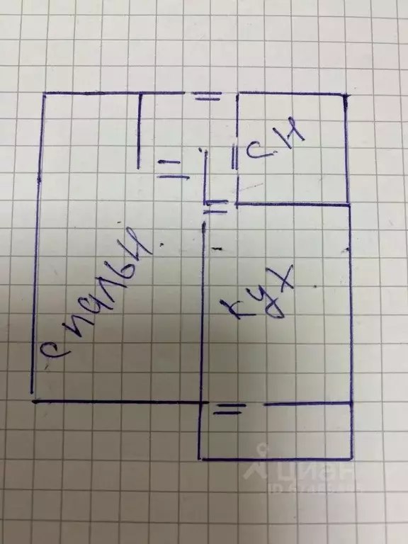 1-к кв. Краснодарский край, Анапа ул. Ленина, 153Б (36.0 м) - Фото 2