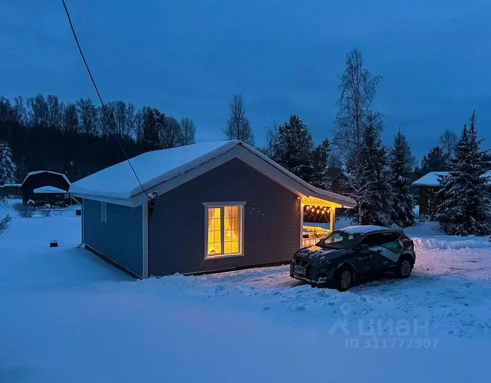 Дом в Ленинградская область, Выборгский район, Каменногорское ... - Фото 0