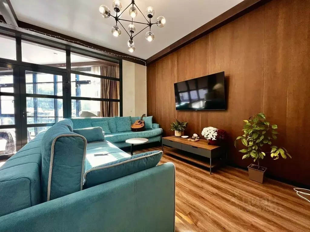 1-к кв. Краснодарский край, Сочи Красная Поляна пгт, ул. Дворцовая, 10 ... - Фото 2