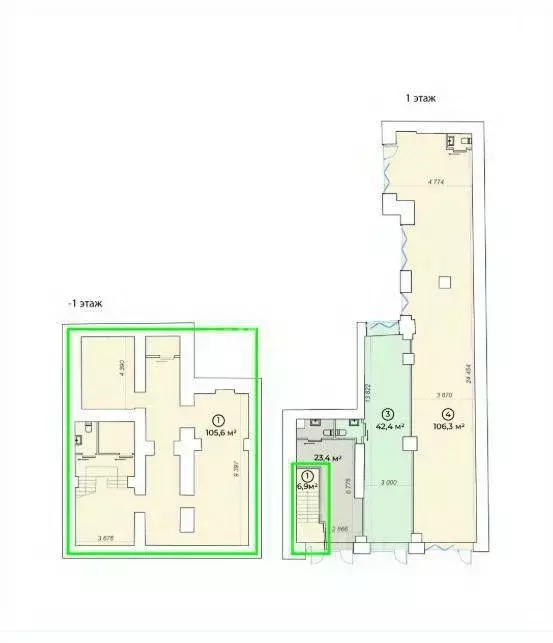 Торговая площадь в Москва ул. Сретенка, 27С7 (113 м) - Фото 2