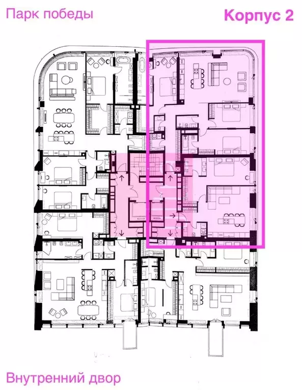 5-к кв. Москва ул. Братьев Фонченко, 1к2 (235.0 м) - Фото 1