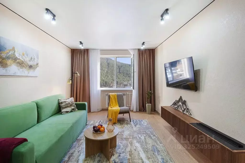 3-к кв. Карачаево-Черкесия, Теберда Карачаевский городской округ, ул. ... - Фото 2