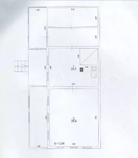 Дом 46,1 м на участке 34 сот. - Фото 0