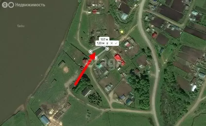 Участок в село Красная Горка, Кирпичная улица (7.4 м) - Фото 1