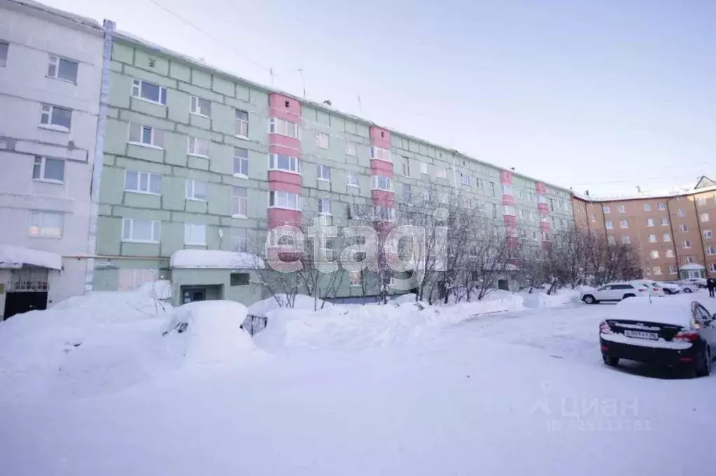 3-к кв. Ямало-Ненецкий АО, Новый Уренгой Юбилейный мкр, 5/3 (71.6 м) - Фото 1