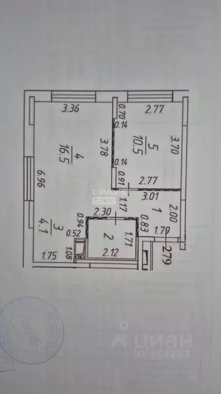 1-к кв. Московская область, Ленинский городской округ, Мисайлово пгт ... - Фото 2