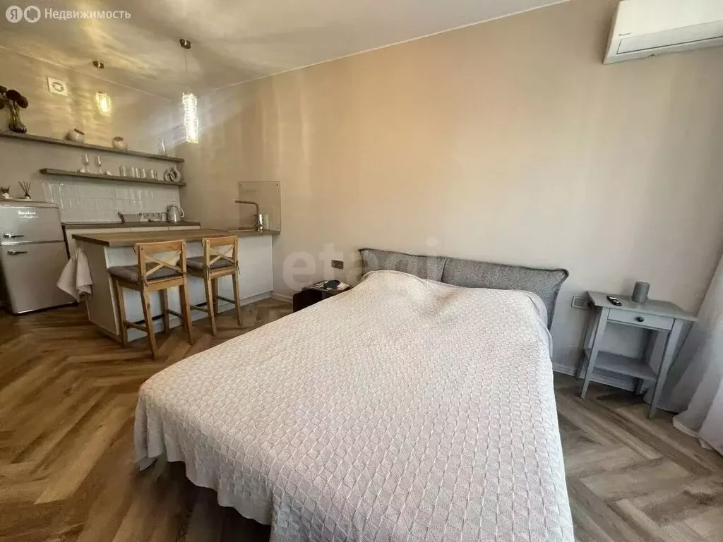 Квартира-студия: Красноярск, улица Партизана Железняка, 38 (28 м) - Фото 1
