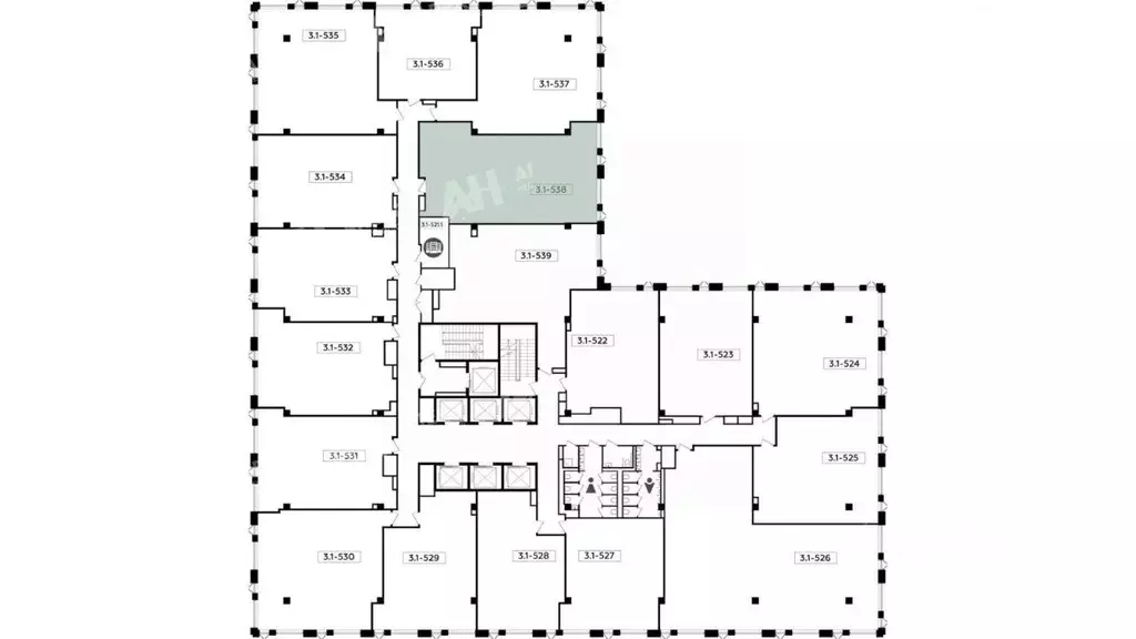 Помещение свободного назначения в Москва № 35 кв-л, 10 (129 м) - Фото 2