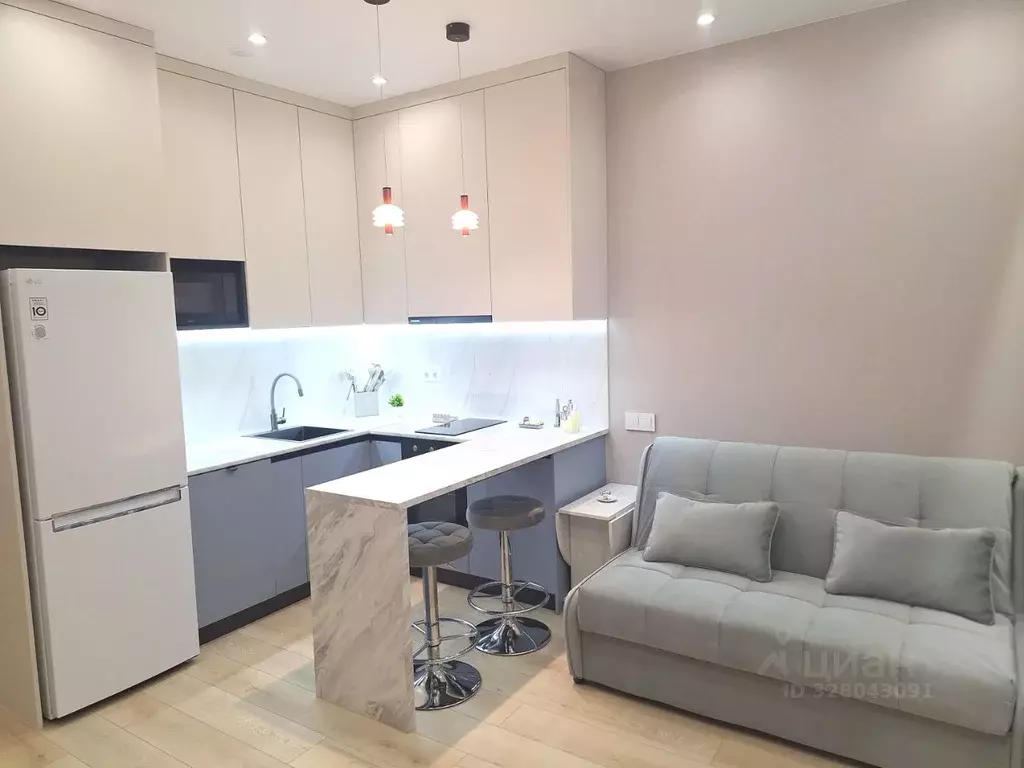 Студия Москва Волгоградский просп., 32/5к4 (24.0 м) - Фото 1