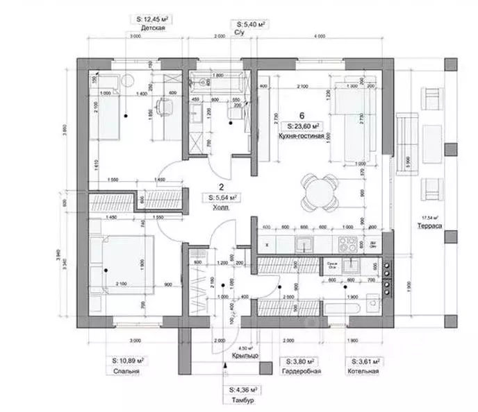 Дом в Курская область, Курский район, Нижнемедведицкий сельсовет, д. ... - Фото 2