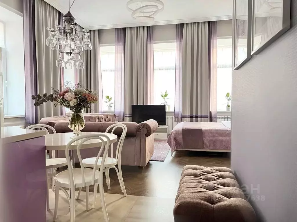 Студия Москва ул. Большая Ордынка, 11/6С2 (40.0 м) - Фото 1