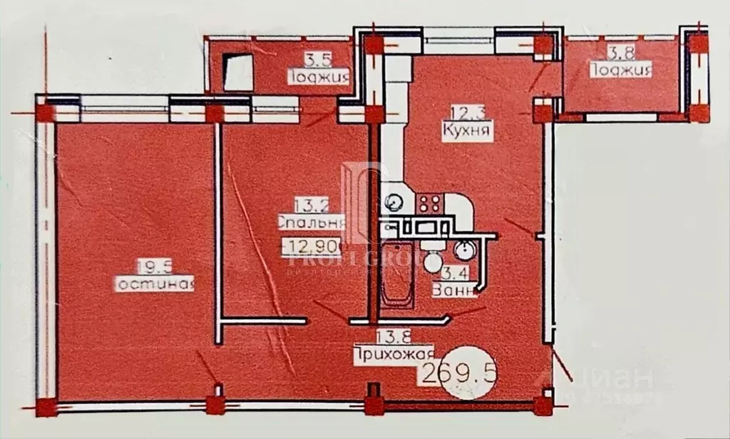 2-к кв. Дагестан, Дербент Приморская ул. (69.5 м) - Фото 2