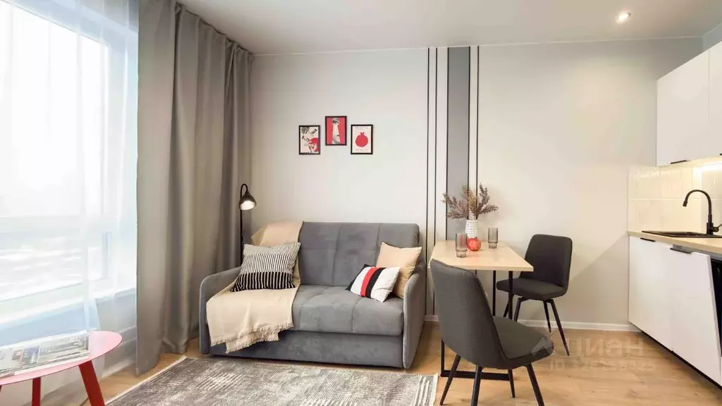 Студия Москва 2-й Нагатинский проезд, 6к1 (23.3 м) - Фото 2