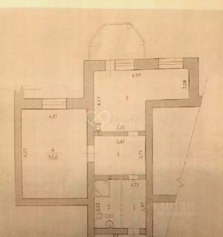 1-к кв. Волгоградская область, Волгоград ул. Тулака, 8/1 (75.5 м) - Фото 2