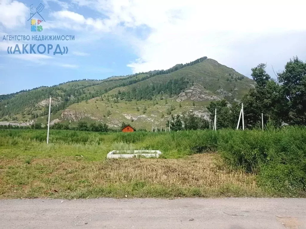 Участок в Алтай, Чемальский район, с. Анос Центральная ул. (15.0 сот.) - Фото 0