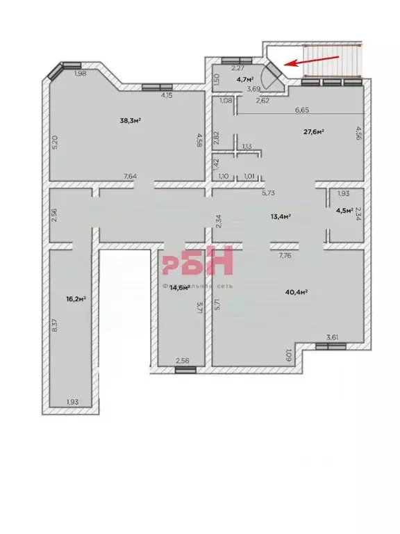 Торговая площадь в Тюменская область, Тюмень ул. Мельникайте, 55 (190 ... - Фото 2