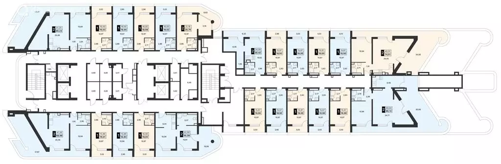 2-комнатная квартира: Алушта, Перекопская улица, 4 (99.13 м) - Фото 1