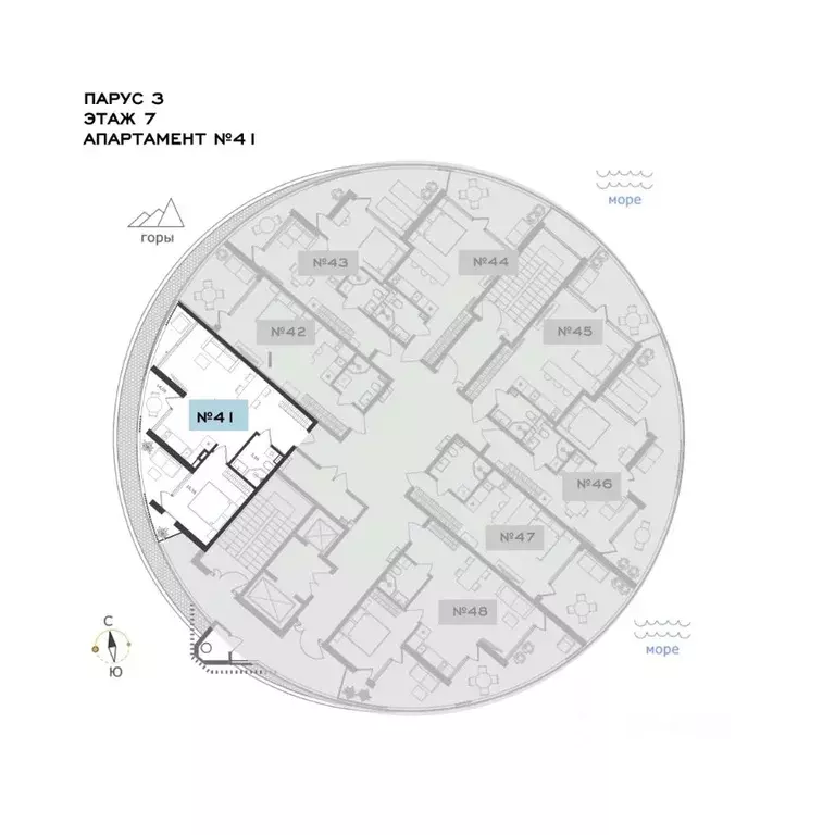 2-к кв. Крым, Алушта муниципальный округ, с. Виноградное ул. Сусловой, ... - Фото 1