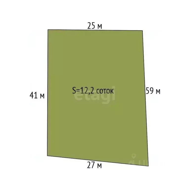 Участок в Брянская область, Брянский район, Добрунское с/пос, д. ... - Фото 1