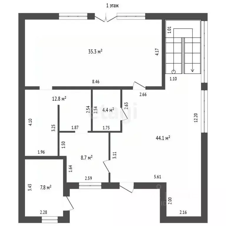 Дом в Костромская область, Кострома Тихая ул., 44 (407 м) - Фото 1