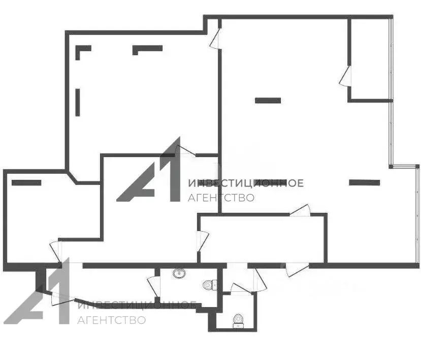 Офис в Тюменская область, Тюмень ул. Мельникайте, 125б (180 м) - Фото 1