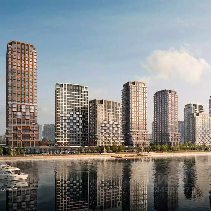 Помещение свободного назначения в Москва Портлэнд жилой комплекс (92 ... - Фото 1