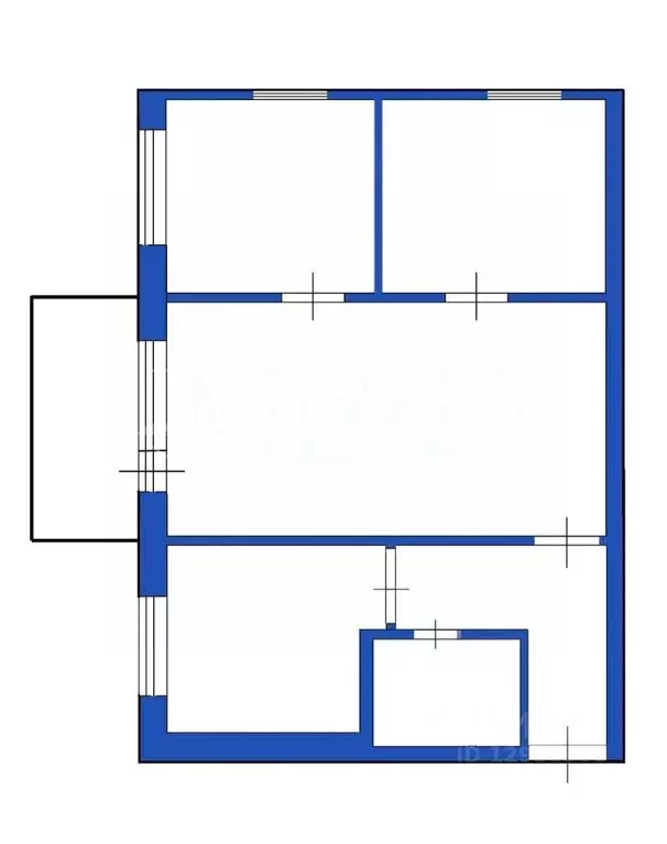 3-к кв. Кемеровская область, Кемерово ул. Ворошилова, 8 (47.0 м) - Фото 1