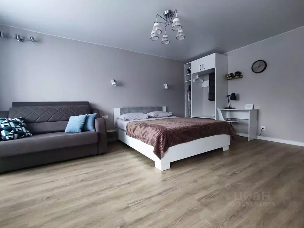 1-к кв. Хабаровский край, Хабаровск Амурский бул., 3 (32.0 м) - Фото 2