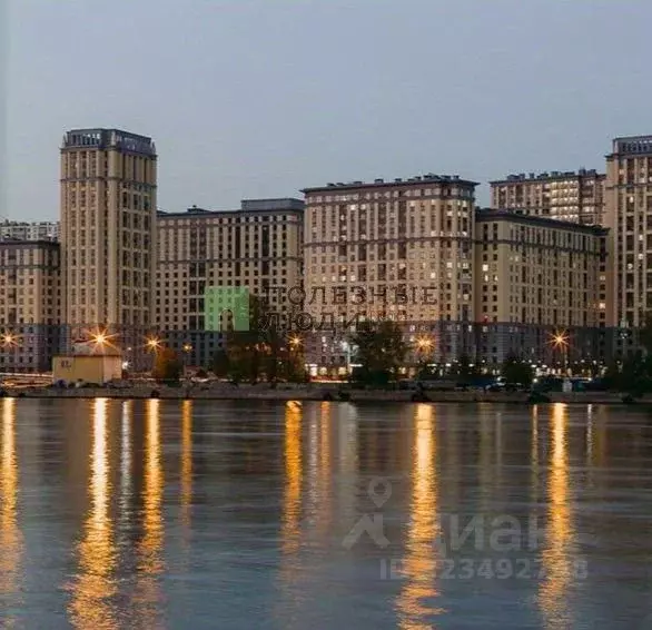 Студия Санкт-Петербург Октябрьская наб., 40 (21.7 м) - Фото 1