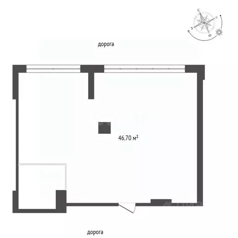 Помещение свободного назначения в Тюменская область, Тюмень ул. ... - Фото 2