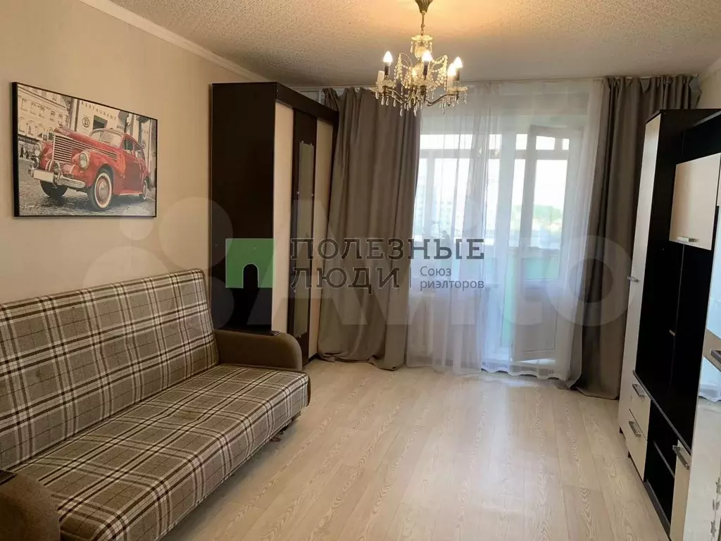 1-к. квартира, 37 м, 8/10 эт. - Фото 1