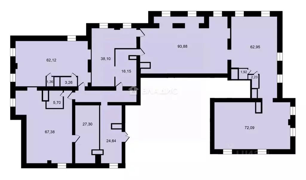 6-к кв. Московская область, Люберцы Смирновская ул., 21к2 (483.7 м) - Фото 1