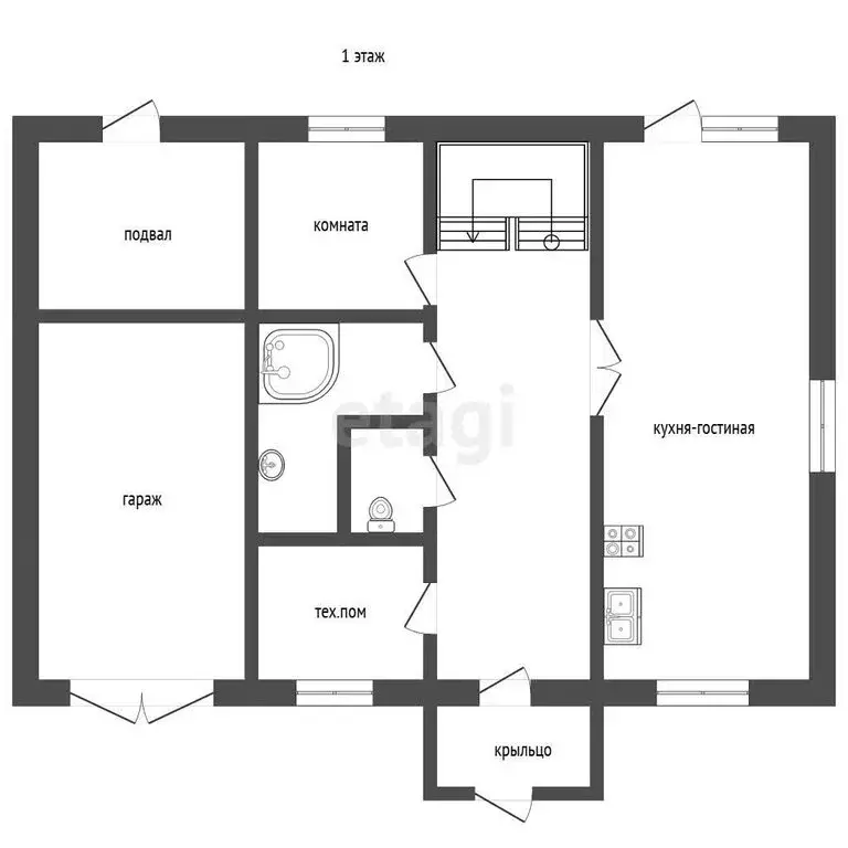 Дом в село Елховка, Земляничная улица (216.4 м) - Фото 2