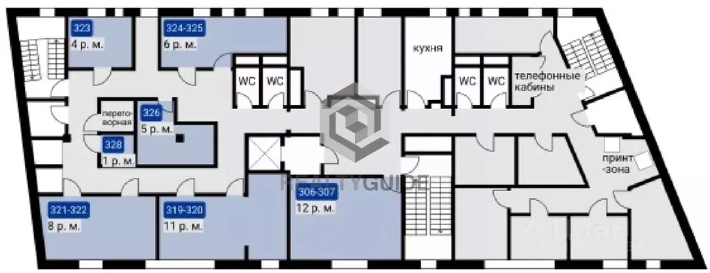 Офис в Москва ул. Земляной Вал, 8 (26 м) - Фото 1