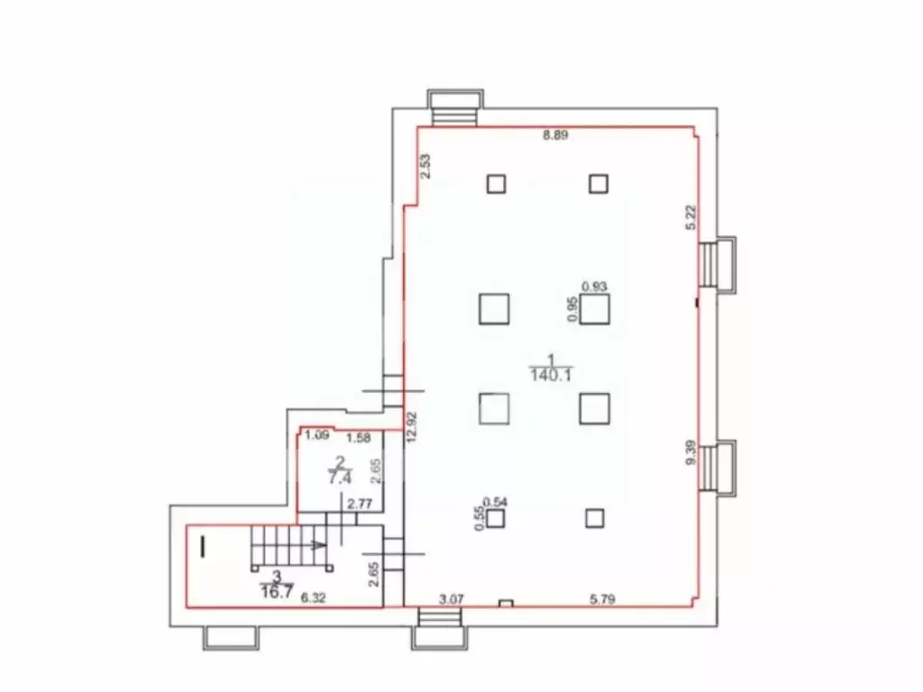 Торговая площадь в Москва Люблинская ул., 54/3 (170 м) - Фото 2