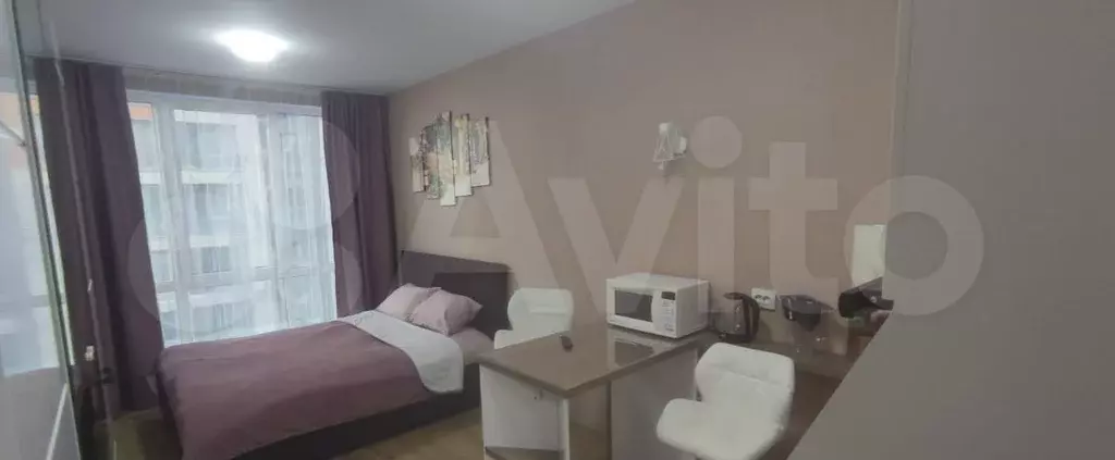 Апартаменты-студия, 22,1 м, 11/17 эт. - Фото 1