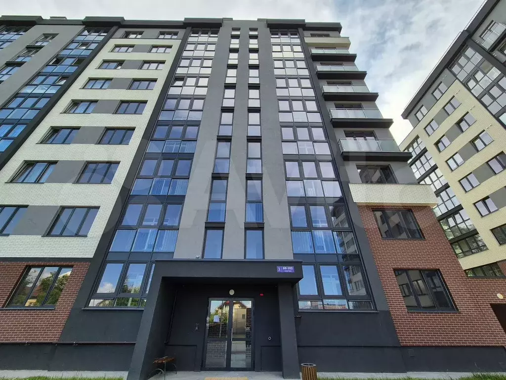 2-к. квартира, 65,7 м, 8/9 эт. - Фото 1