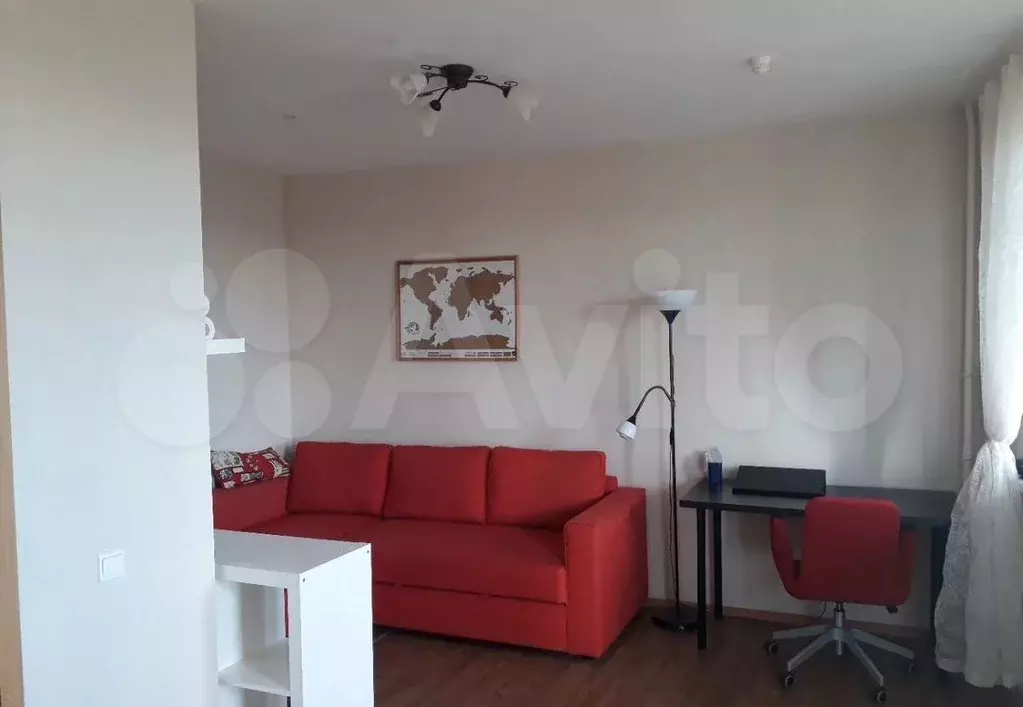 Квартира-студия, 35 м, 21/24 эт. - Фото 1