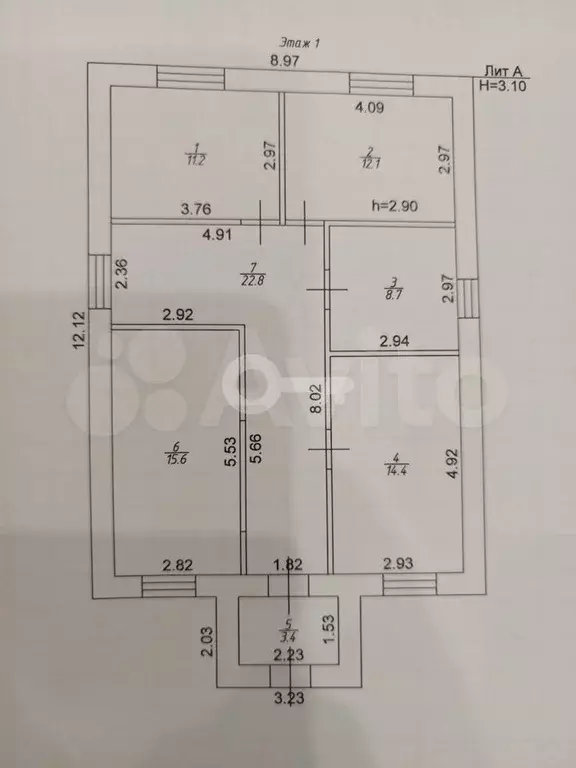 Дом 88,2 м на участке 6,7 сот. - Фото 0